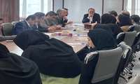 نشست ریاست محترم و معاونین دانشگاه علوم پزشکی ایران با اعضای هیئت علمی و دانشجویان دانشکده دندانپزشکی 